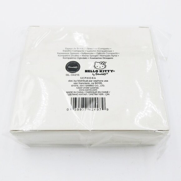 RARE Sephora Hello Kitty Limited Edition Silver Compact Mirror 2011 NIB - Picture 4 of 7